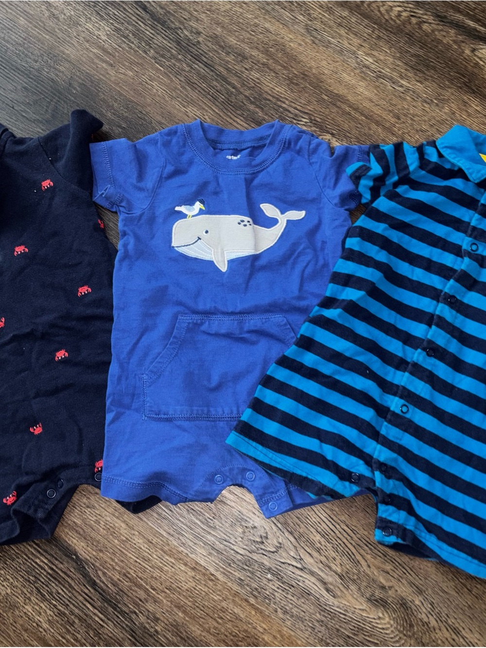 3 piece romper lot
